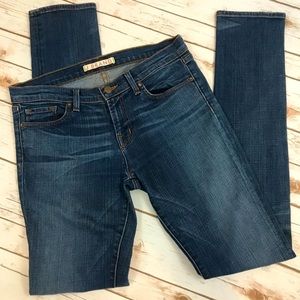 J Brand Pencil Leg Medium Wash Skinny Jeans